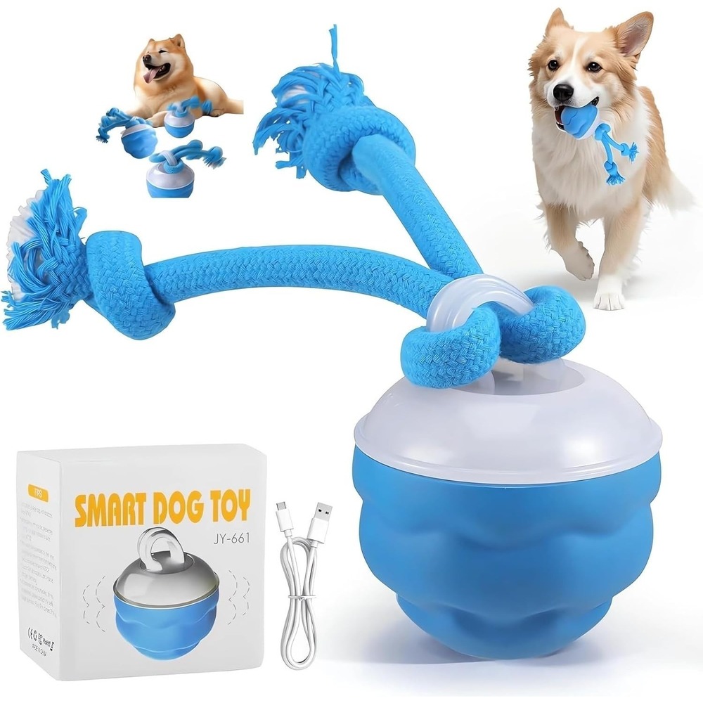 The Chase Buddy Dog Boredom Stimulating Toy 2025 Smart Pet Puppy Ball with Ropes